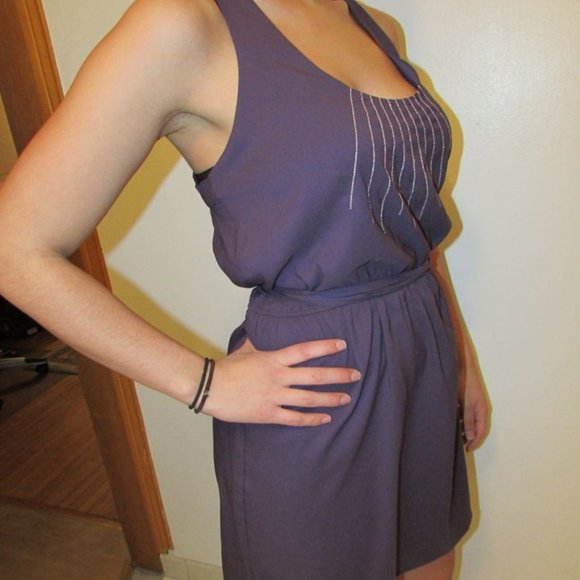 Brand New With Tags Women's Purple Dress - Picture 3 of 4